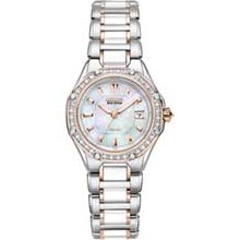 Ladies' Citizen Eco-Drive Signature Collection Octavia Diamond and Ceramic Watch (Model: EW219652D) miscellaneous