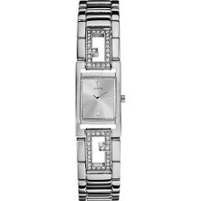 Ladies Deco Crystal Guess Watch - W75007l1 U85014l1 - Rrp Â£99