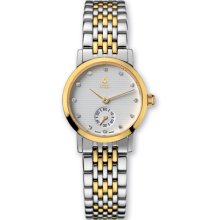 Ladies Ernest Borel Two-tone Stainless 25mm Case Quartz Watch