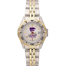 Ladies Kansas State University Watch - Stainless Steel All Star