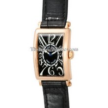 Ladies Large Franck Muller Long Island Pink Gold 1002QZ Watch