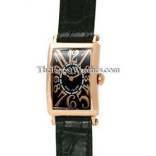 Ladies Large Franck Muller Long Island Pink Gold 1002QZREL Watch