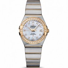 Ladies Omega Constellation Chronometer 123.25.27.20.55.001 Watch