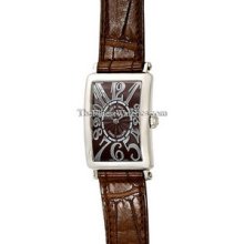 Ladies Small Franck Muller Long Island White Gold 902QZREL Watch