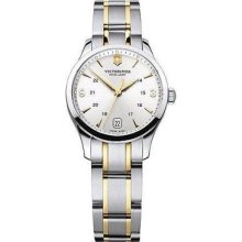 Ladies' Swiss Army Small Two-tone Stainless Steel Alliance Watch