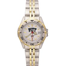 Ladies University Of Pittsburgh Watch - Stainless Steel All Star