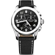 Ladies' Victorinox Swiss Army Chrono Classic Ceramic Watch with Black