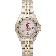 Ladies Washington State University Watch - Stainless Steel All Star