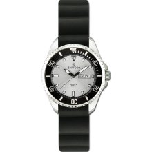 Ladies Women Sartego Spq95-r Watch Quartz Silver Dial Dive