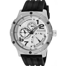 Lancaster Italy Watches Men's Status Symbol Light Silver Dial Black Si