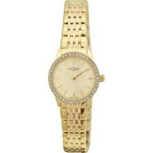 LB02338-07 Rotary Ladies Windsor Gold Plated Watch