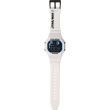 Lego Children's Star Wars 9005848 White Plastic Quartz Watch with ...