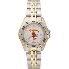 LogoArt NCAA Ladies All Star Bracelet Watch with Team Logo Dial NCAA Team: University of Southern California