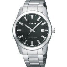 Lorus By Seiko Gent's Analogue Stainless Steel Bracelet Watch Rxh91hx9