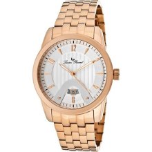 Lucien Piccard Watches Men's Diablons Silver Dial Rose Gold Tone IP St