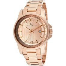 Lucien Piccard Watches Men's Breithorn Rose Gold Tone Dial Rose Gold T