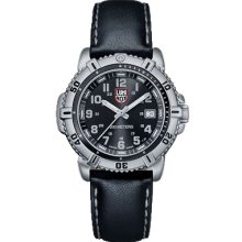 Luminox 7251 Steel Colormark Women's 38MM Black/Grey Watch