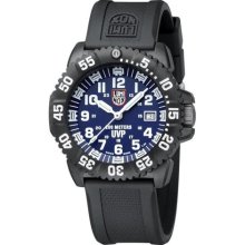 Luminox Evo Navy Seal Colormark Black Dial Black Rubber Strap Mens Watch 3054