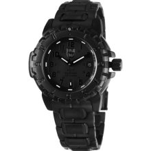 Luminox F-117 Nighthawk 6400 Series Watch Black/Black PVD Steel, One Size