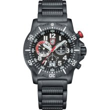 Luminox Mens Dive Chronograph Stainless Watch - Black Bracelet - Black Dial - L8362.RP