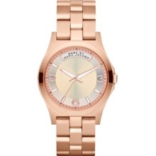 Marc by Marc Jacobs Watch, Womens Baby Dave Rose Gold-Tone Stainless S