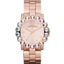 MARC by Marc Jacobs 'Amy Scallop' Bracelet Watch, 39mm Rose Gold