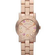 MARC by Marc Jacobs 'Small Amy' Bracelet Watch, 26mm Rose Gold
