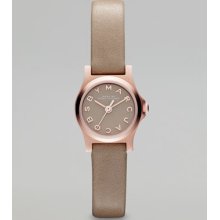 MARC by Marc Jacobs Enamel Dial Rose Golden Watch, Gingersnap