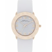 Marc by Marc Jacobs Watches White Time Only Amy Watch MBM1150 OS (US)