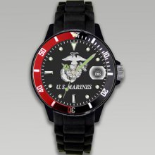 Marines Model 51 Series Watch Black - BLACK