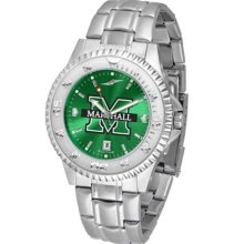 Marshall Thundering Herd Mens Steel Anochrome Watch