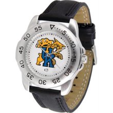 Marshall Thundering Herd Mens Leather Sports Watch