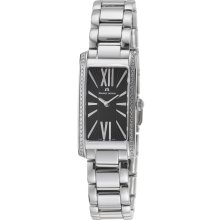 Maurice Lacroix Women's 'Fiaba' Black Diamond Dial Watch