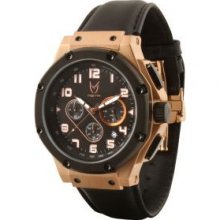 Meister Ambassador Watch - Rose Gold / Black