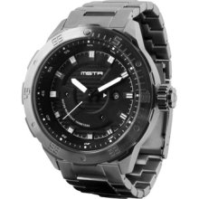 Meister MSTR Watch Diver One Silver Black Swiss Movement