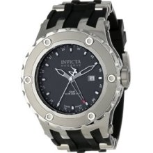 Men's 1396 Subaqua Reserve GMT Black Dial Black Polyurethane