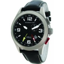 Men's 1M-SP58B1B Quartz Analog Alarm