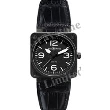 Men's Bell & Ross Instrument BR01-92 Steel Automatic Watch - BR01-92_CaBlkA