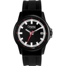 Men's Caravelle by Bulova Sport Watch with Black Dial (Model: 45B115)