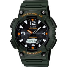 Men's casio sport tough solar analog digital watch aqs810w-3av