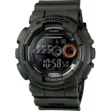 Men's Dark Gray Plastic Resin G-Shock Digital Dial