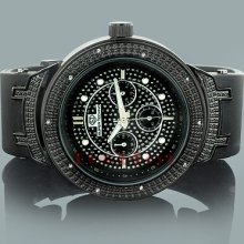 Mens Diamond Watch by Super Techno 0.10ct