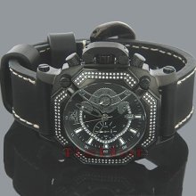 Mens Diamond Watches Techno Master Diamond Watch 1ct