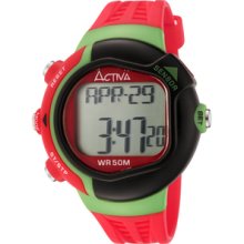 Men's Digital Multi-Function Red