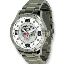 Mens Ed Hardy Brute Silver Watch - Silver - Sterling Silver