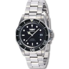 Mens Invicta Pro Diver Automatic Black Dial Watch