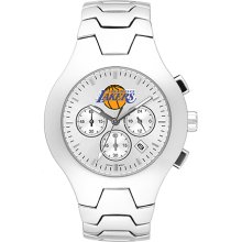 Mens Los Angeles Lakers Watch - Stainless Steel Hall-Of-Fame