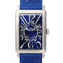 Mens Medium Franck Muller Long Island White Gold 1000SC Watch