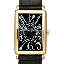 Mens Medium Franck Muller Long Island Yellow Gold 1000SC Watch