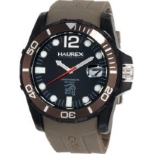 Men's N1354UNG Caimano Date Black Dial Rubber Sport